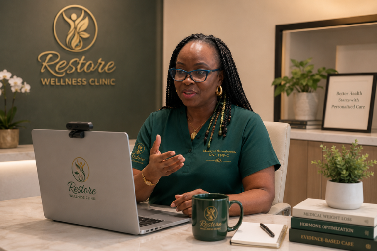 Telehealth Consultation at Restore Wellness Clinic